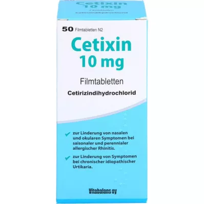 CETIXIN 10 mg film kaplı tablet, 50 adet