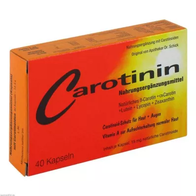 CAROTININ Kapsüller, 40 adet