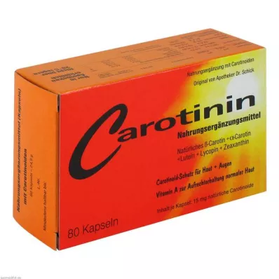 CAROTININ Kapsüller, 80 adet