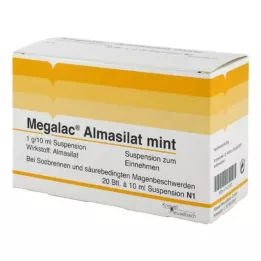 MEGALAC Almasilat nane süspansiyonu, 20X10 ml