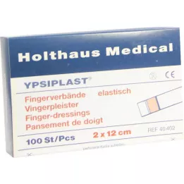 FINGERVERBAND Ypsiplast 2x12 cm elastik deri, 100 adet