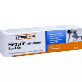 HEPARIN-RATIOPHARM Spor Jeli, 50 g