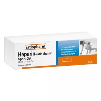 Heparin Ratiopharm Spor Jeli, 50 gr