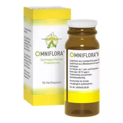 OMNIFLORA N Sert kapsüller, 50 adet