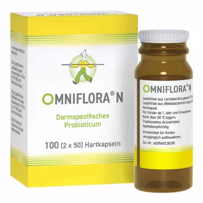 OMNIFLORA N Sert kapsüller, 100 adet