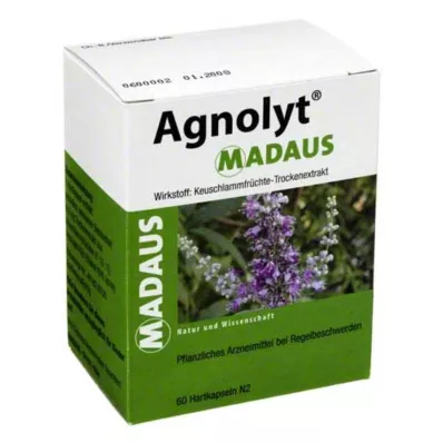 Agnolyt Madaus sert kapsüller, 60 adet Agnolyt Madaus sert kapsüller, 60 adet