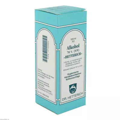 ALKOHOL %70 V/V Hetterich, 100 ml