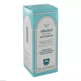 ALKOHOL %70 V/V Hetterich, 200 ml