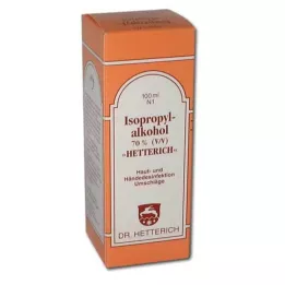 ISOPROPYLALKOHOL %70 V/V Hetterich, 100 ml