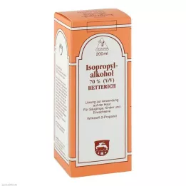 ISOPROPYLALKOHOL %70 V/V Hetterich, 200 ml