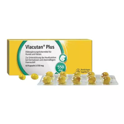 VIACUTAN Plus Kapsül veteriner, 40 adet VIACUTAN Plus Kapsül veteriner, 40 adet