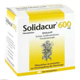 SOLIDACUR 600 mg film kaplı tablet, 100 adet