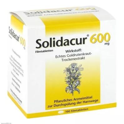 SOLIDACUR 600 mg film kaplı tablet, 100 adet SOLIDACUR 600 mg film kaplı tablet, 100 adet
