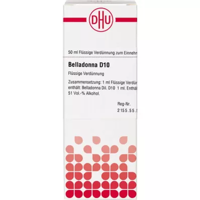 BELLADONNA D 10 seyreltme, 50 ml