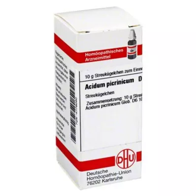 DHU acidum picrinicum D 6 kürecik, 10 g