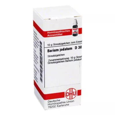 BARIUM JODATUM D 30 globül, 10 g
