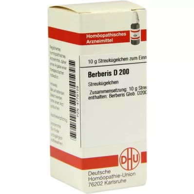 BERBERIS D 200 globül, 10 g