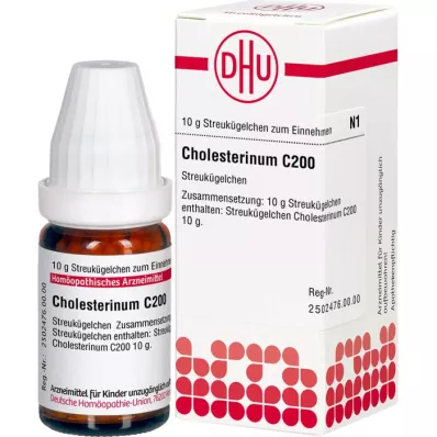 CHOLESTERINUM C 200 globül, 10 g