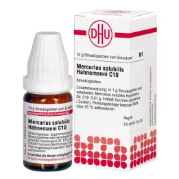 MERCURIUS SOLUBILIS Hahnemanni C 10 globül, 10 g