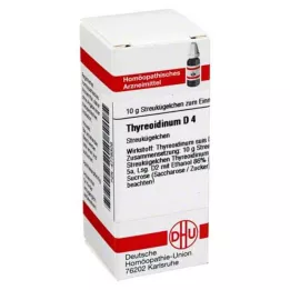 THYREOIDINUM D 4 globül, 10 g