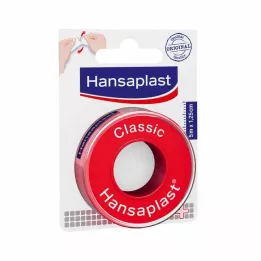 HANSAPLAST Klasik 1,25 cm x 5 m sabitleme alçısı, 1 adet