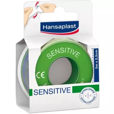 HANSAPLAST Sabitleme alçısı Sensitive 2,5 cmx5 m, 1 adet