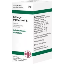 SENEGA PENTARKAN S Tabletler, 200 adet