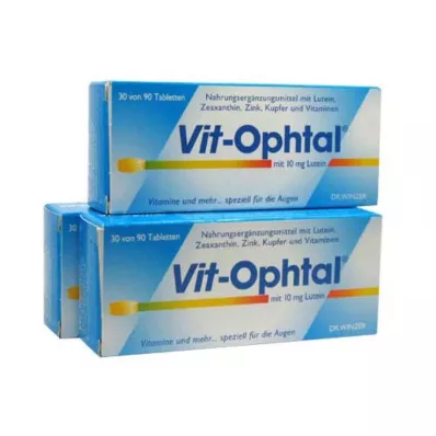 10 mg lutein tabletleri ileVIT OPHTAL , 90 adet 10 mg lutein tabletleri ileVIT OPHTAL , 90 adet