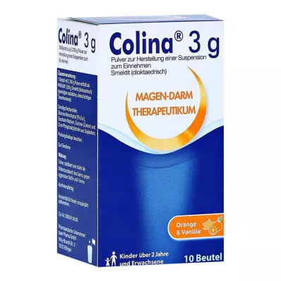 COLINA Btl. 3 g toz, ağızdan kullanım için süspansiyon hazırlamak için, 10 adet COLINA Btl. 3 g toz, ağızdan kullanım için süspansiyon hazırlamak için, 10 adet