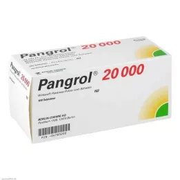 PANGROL 20.000 enterik kaplı tablet, 100 adet
