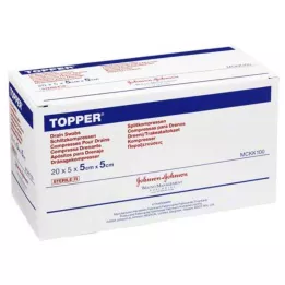 TOPPER Slit Compr.5x5 cm steril, 20X5 adet