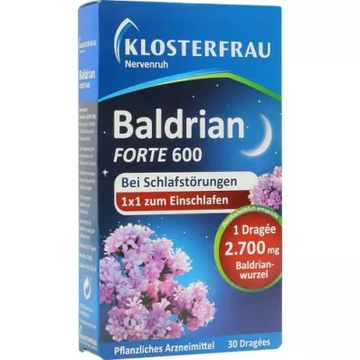 KLOSTERFRAU Baldr.forte 600 Nervenruh tablet, 30 adet