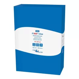 VLIESKOMPRESSEN 10x20 cm steril olmayan 6 katlı, 100 adet