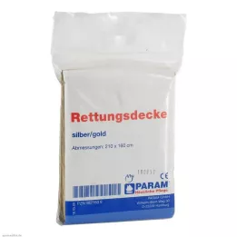 RETTUNGSDECKE altın/gümüş, 1 adet