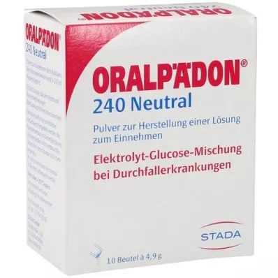 ORALPÄDON 240 nötr Btl. toz, 10 adet