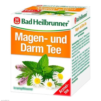 BAD HEILBRUNNER Mide ve bağırsak çayı N filtre torbası, 8X1,75 g BAD HEILBRUNNER Mide ve bağırsak çayı N filtre torbası, 8X1,75 g