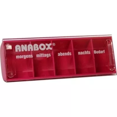 ANABOX Gün kutusu pembe, 1 adet