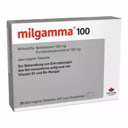 MILGAMMA 100 mg kaplı tablet, 30 adet