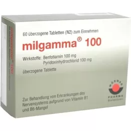 MILGAMMA 100 mg kaplı tablet, 60 adet