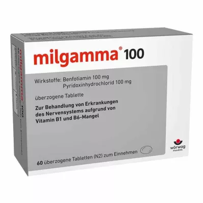 MILGAMMA 100 mg kaplı tablet, 60 adet MILGAMMA 100 mg kaplı tablet, 60 adet