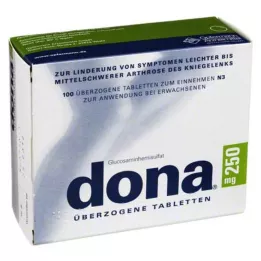 DONA 250 mg kaplı tablet, 100 adet