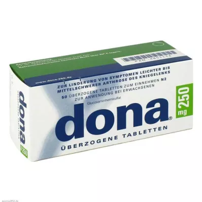 dona® 250 mg tablet, 50 adet dona® 250 mg tablet, 50 adet