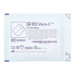 BD VECA-C Kateter sabitleme bandajı 6x7,5 cm w.view pencere, 1 adet