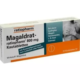 MAGALDRAT-ratiopharm 800 mg tablet, 20 adet