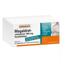 MAGALDRAT-ratiopharm 800 mg tablet, 100 adet