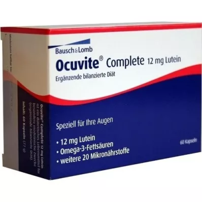 OCUVITE Complete 12 mg Lutein Kapsül, 60 Kapsül