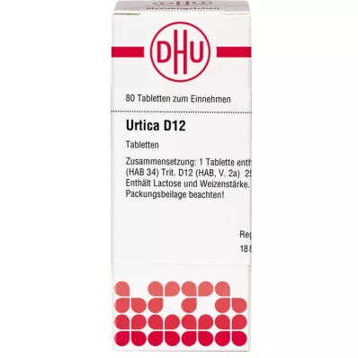 URTICA D 12 Tablet, 80 Kapsül