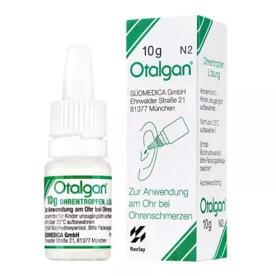 OTALGAN Kulak damlası, 10 g OTALGAN Kulak damlası, 10 g