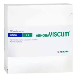 ABNOBAVISCUM Betulae D 6 ampul, 48 adet
