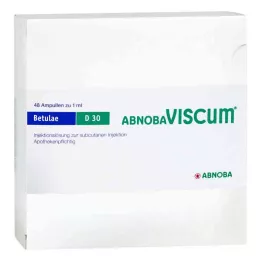 ABNOBAVISCUM Betulae D 30 ampul, 48 adet